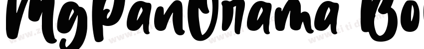 MgPanOrama Bold字体转换